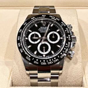 ロレックス デイトナ 40mm 116500LN ランダム SS ブラック文字盤 自動巻き