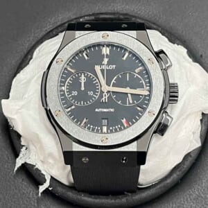 ウブロ クラシックフュージョン クロノグラフ ブラックマジック 45mm ブラック セラミック/ラバーストラップ 521.CM.1171.RX