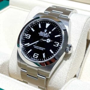 ロレックス エクスプローラー1 40ｍｍ ブラック文字盤 SS 224270